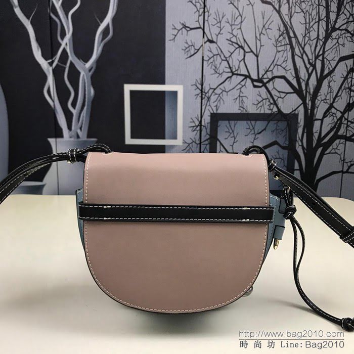 LOEWE羅意威 2018年新款 蝴蝶結包包 原單品質 爆款 06802 Gate Bag馬鞍包 斜挎包  jdl1051
